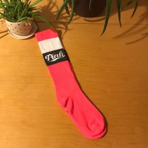 NWOT Pink Knee High Socks